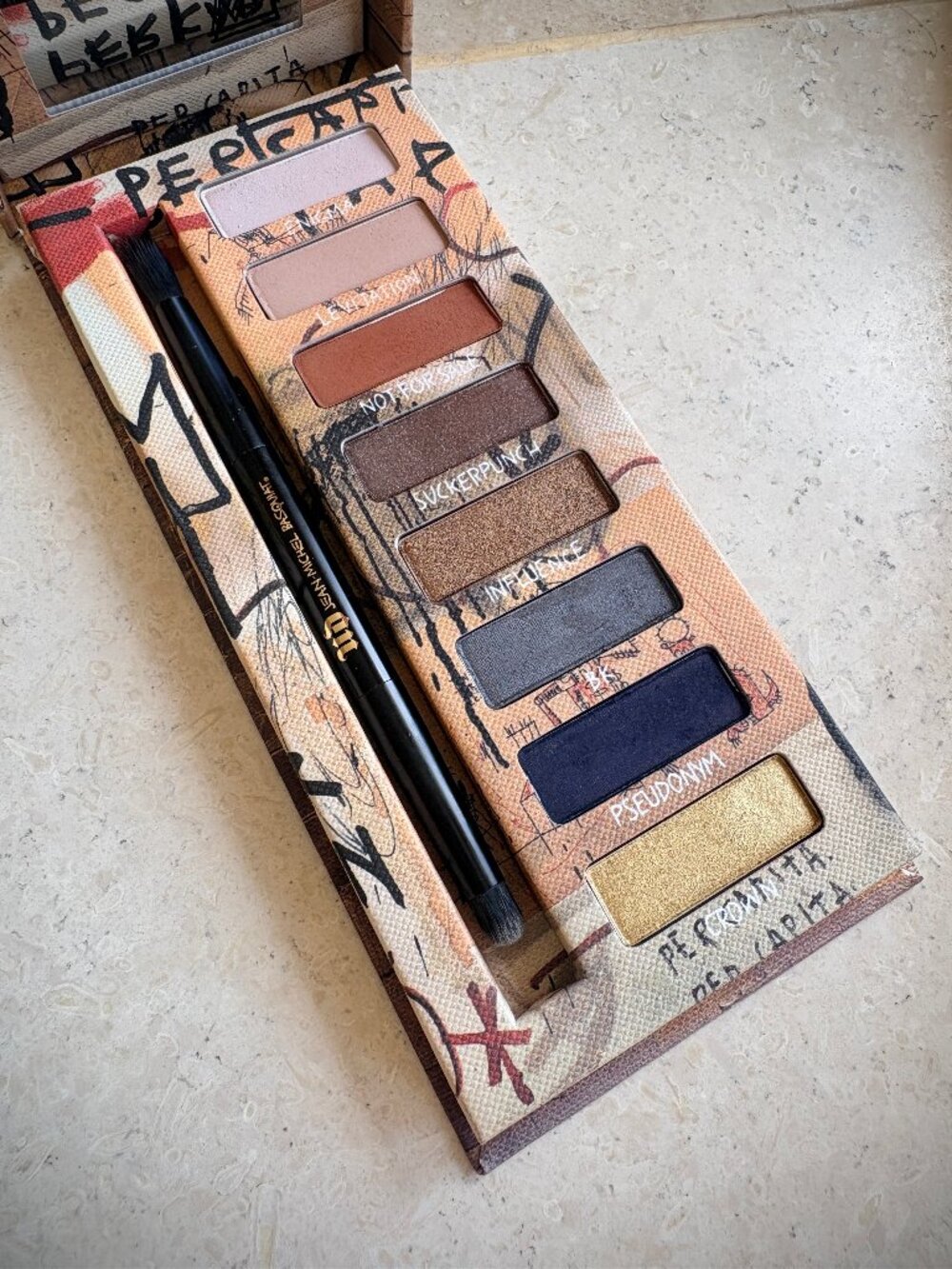 Urban Decay Jean-Michel Basquiat Limited Edition Gold Griot Eyeshadow Palette